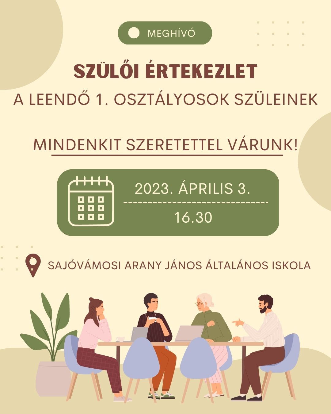 SZÜLŐI 1 OSZTÁLY